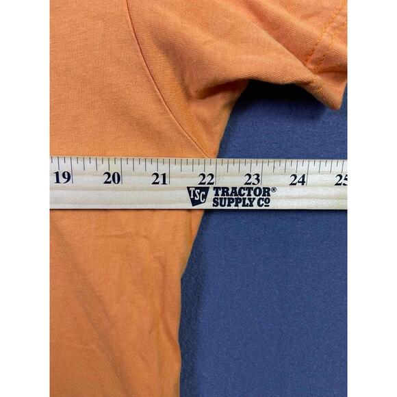 Vintage VTG Y2K 90s Souvenir RainForest Cafe Frog Logo Orange Shirt Sz XLarge - Picture 6 of 9